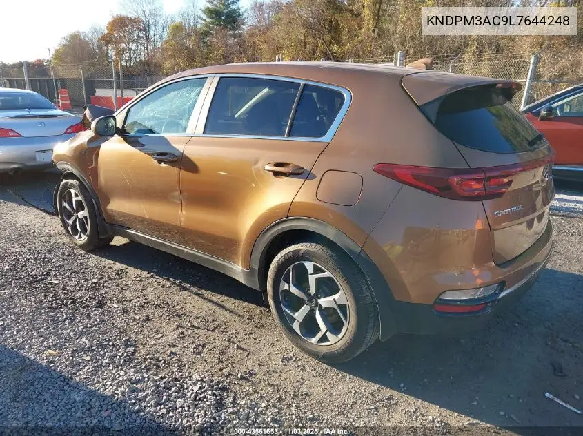 KNDPM3AC9L7644248 2020 Kia Sportage Lx