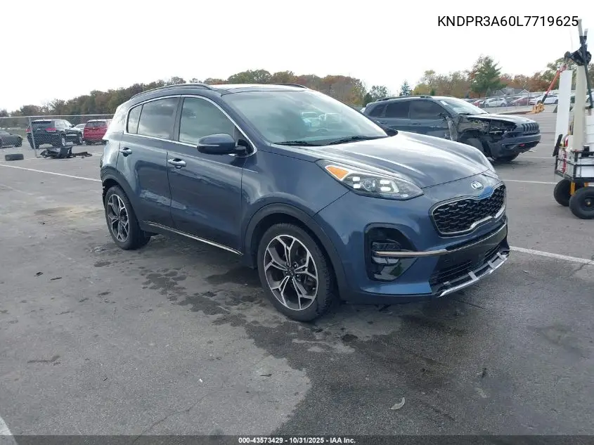 KNDPR3A60L7719625 2020 Kia Sportage Sx Turbo