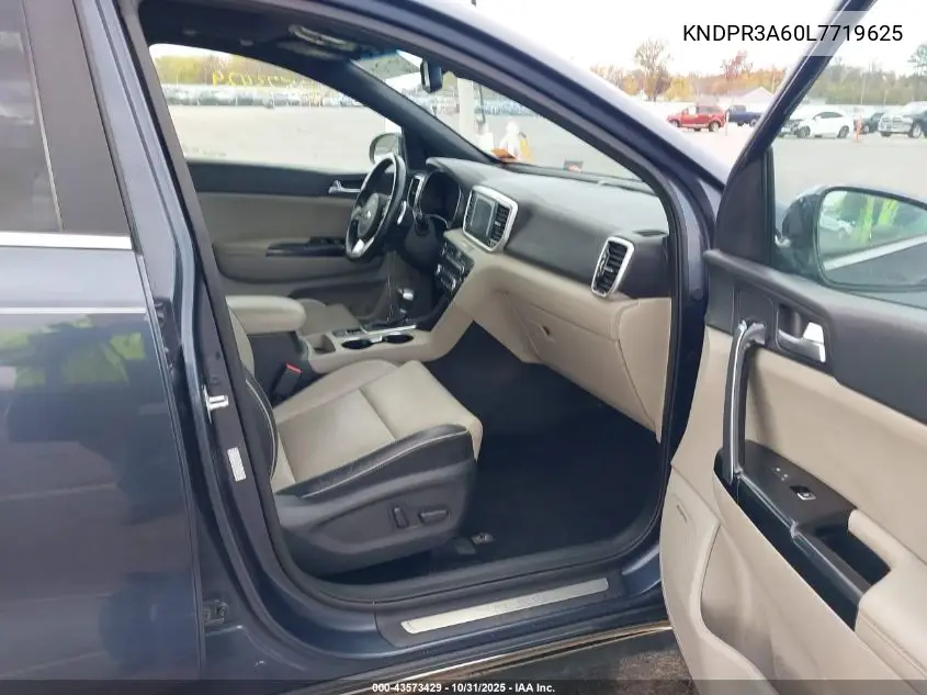 KNDPR3A60L7719625 2020 Kia Sportage Sx Turbo