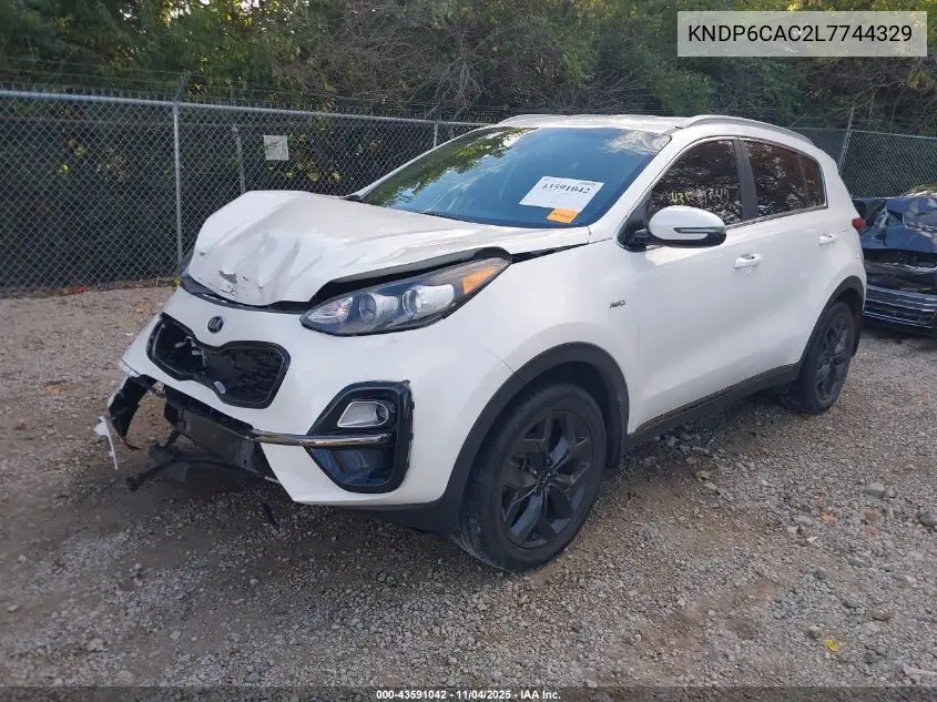 KNDP6CAC2L7744329 2020 Kia Sportage S
