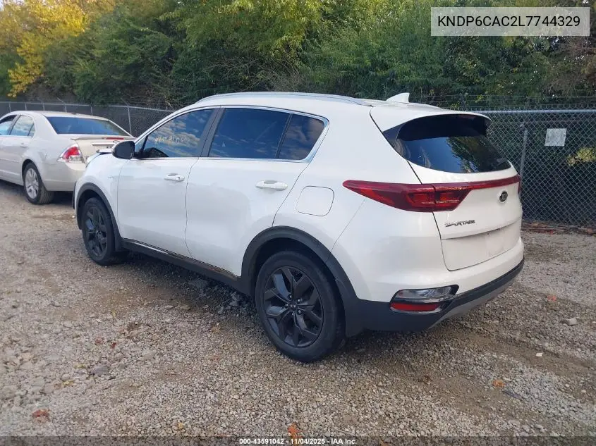 KNDP6CAC2L7744329 2020 Kia Sportage S