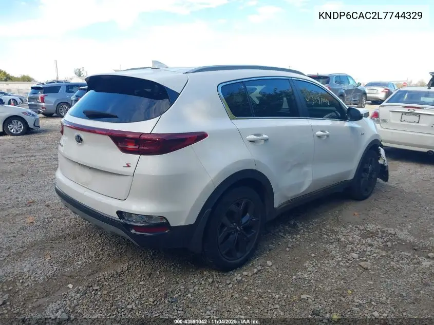 KNDP6CAC2L7744329 2020 Kia Sportage S