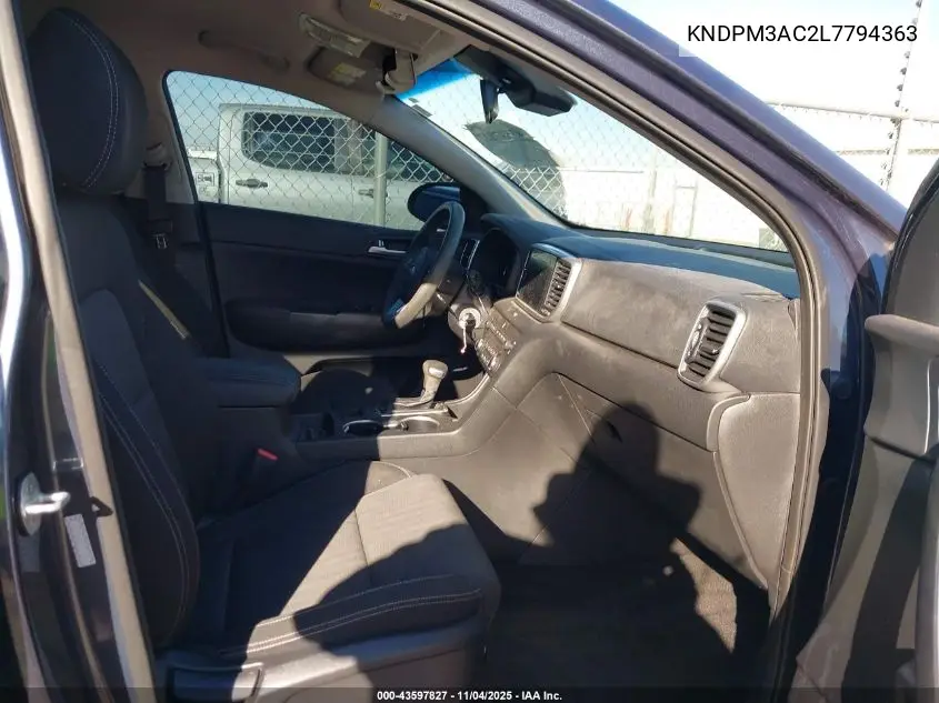 KNDPM3AC2L7794363 2020 Kia Sportage Lx