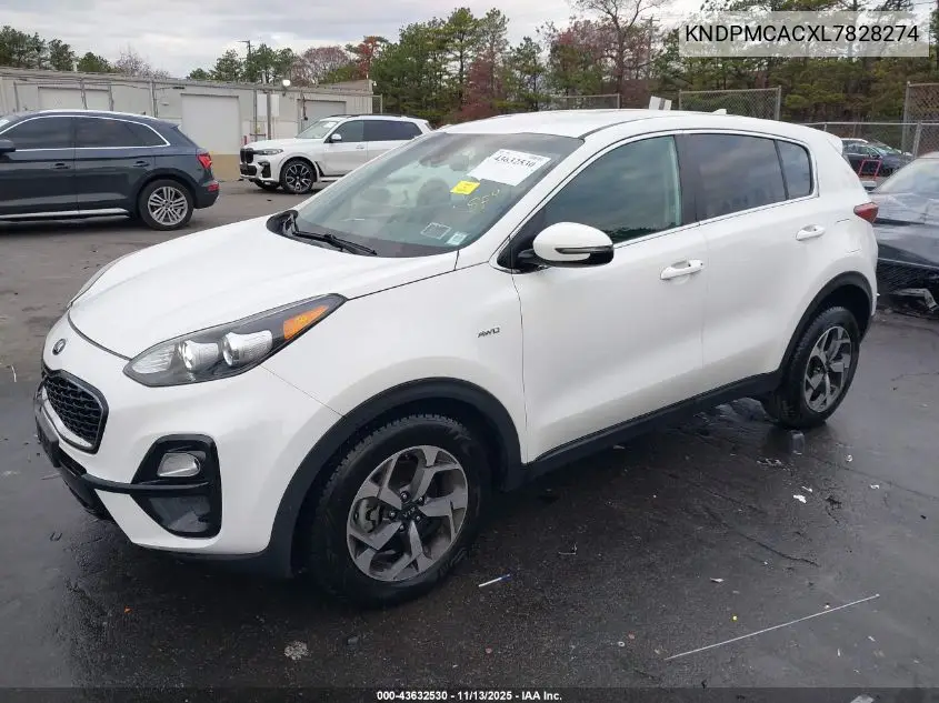 KNDPMCACXL7828274 2020 Kia Sportage Lx