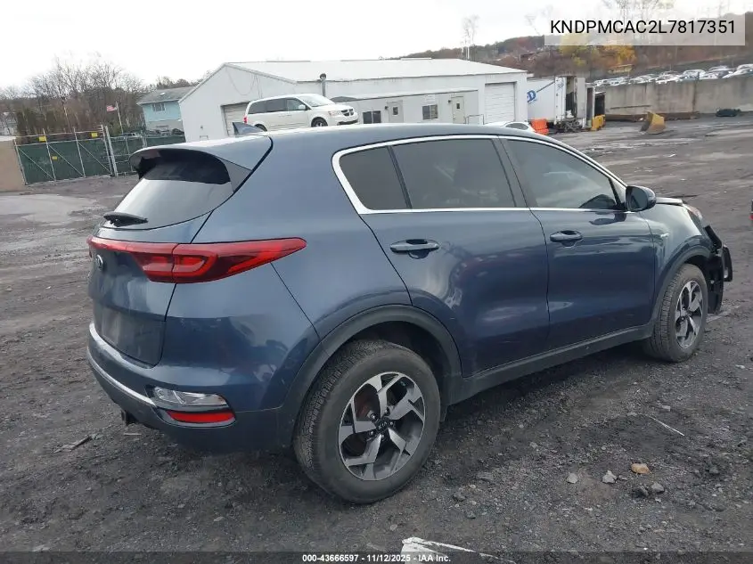 KNDPMCAC2L7817351 2020 Kia Sportage Lx