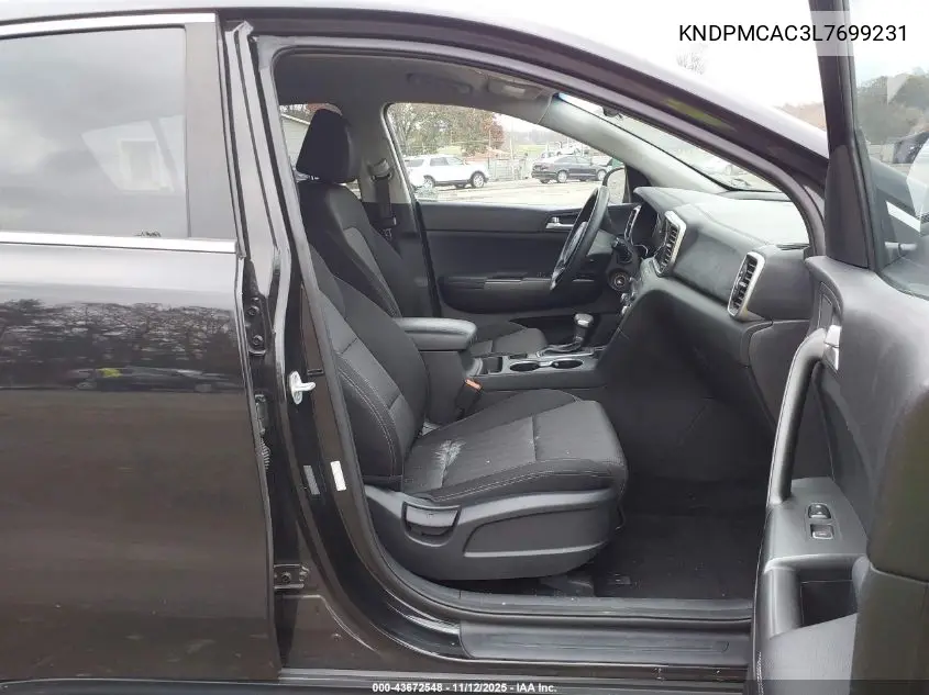 KNDPMCAC3L7699231 2020 Kia Sportage Lx