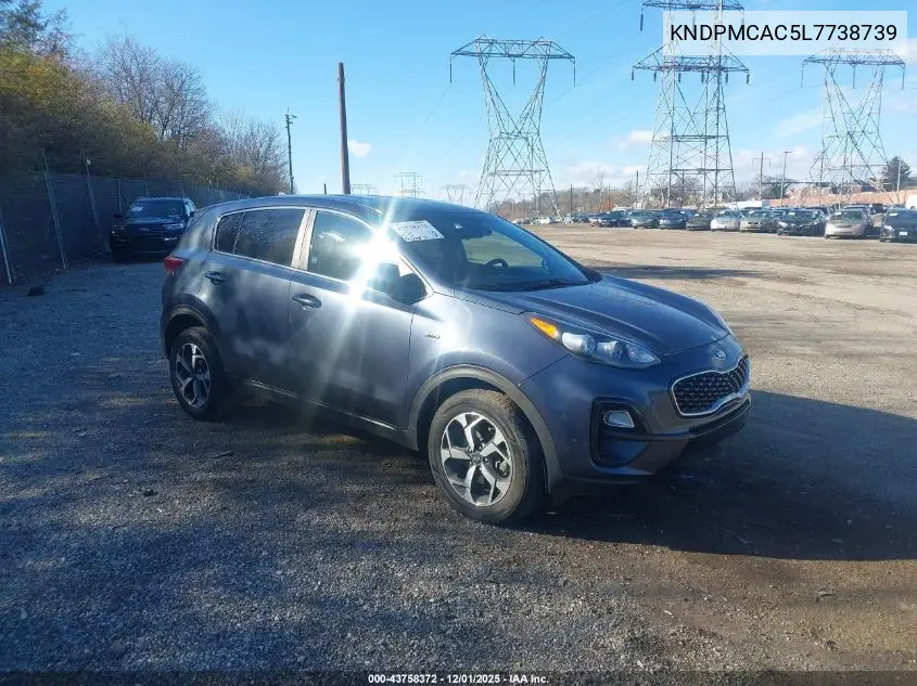 KNDPMCAC5L7738739 2020 Kia Sportage Lx