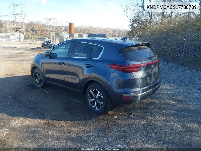KNDPMCAC5L7738739 2020 Kia Sportage Lx