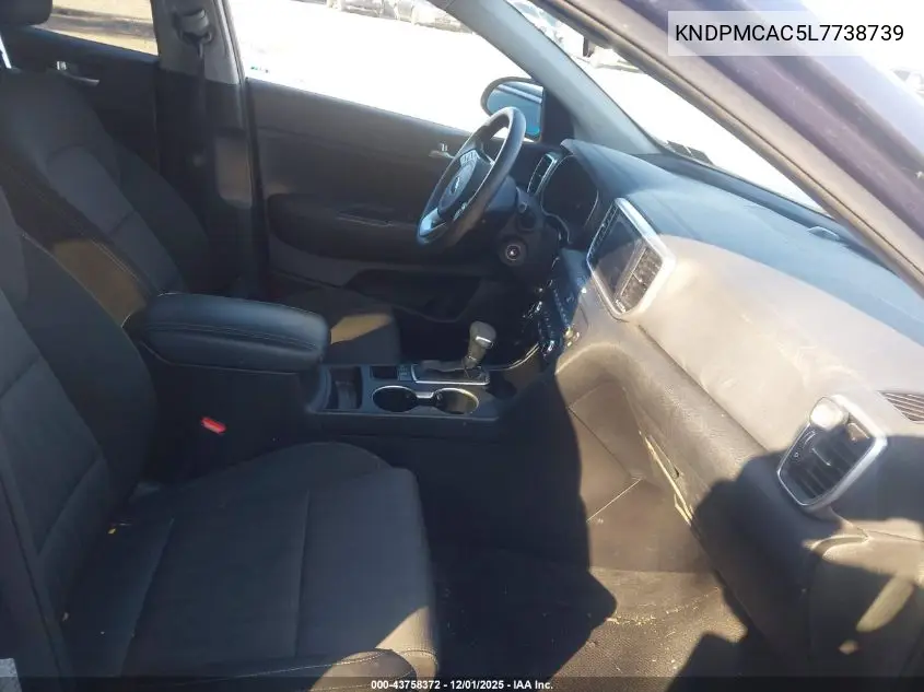 KNDPMCAC5L7738739 2020 Kia Sportage Lx