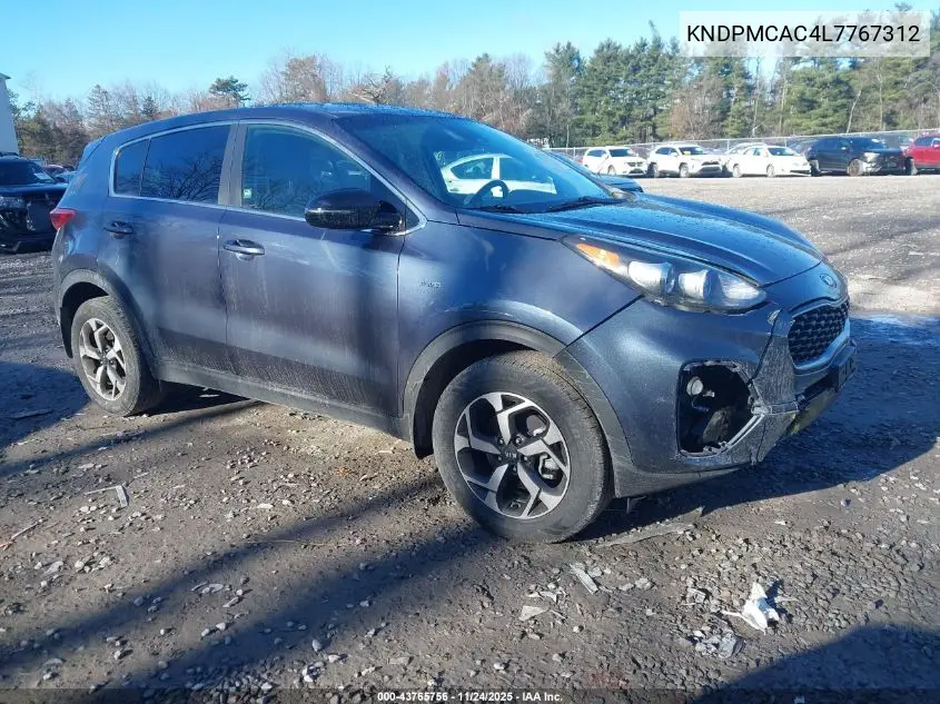 KNDPMCAC4L7767312 2020 Kia Sportage Lx