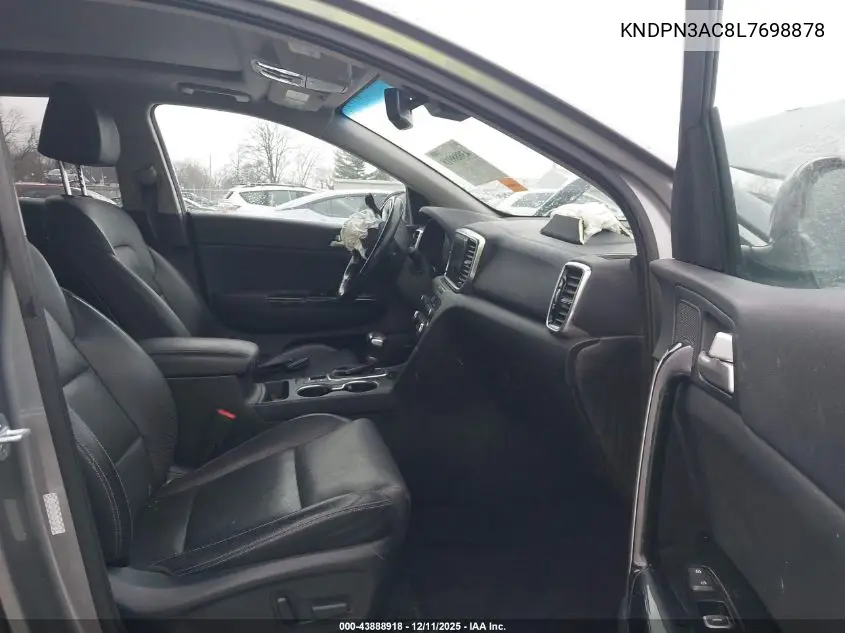 KNDPN3AC8L7698878 2020 Kia Sportage Ex