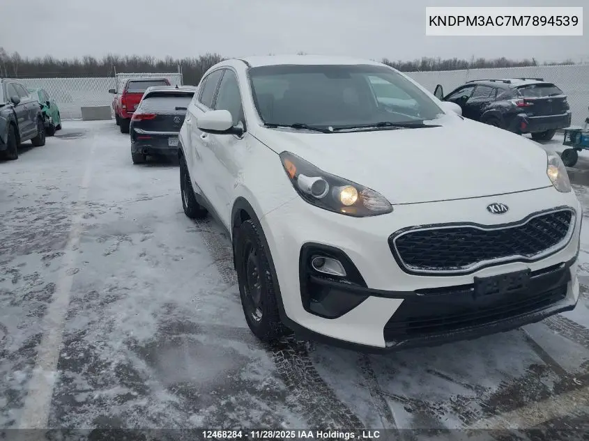 KNDPM3AC7M7894539 2021 Kia Sportage Lx