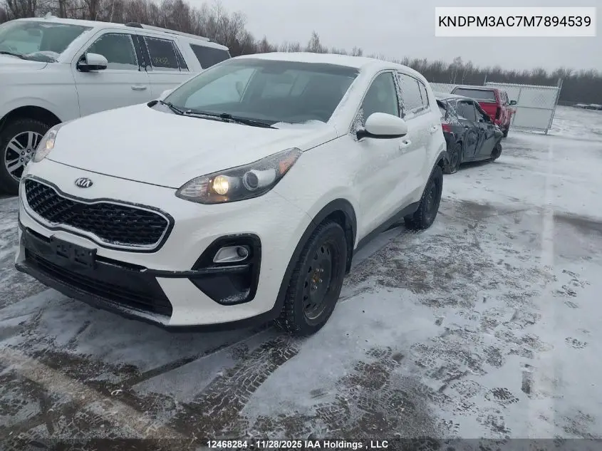 KNDPM3AC7M7894539 2021 Kia Sportage Lx