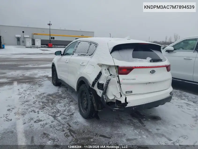 KNDPM3AC7M7894539 2021 Kia Sportage Lx