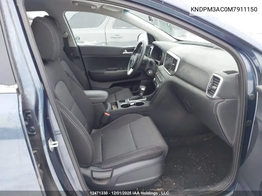 KNDPM3AC0M7911150 2021 Kia Sportage Lx