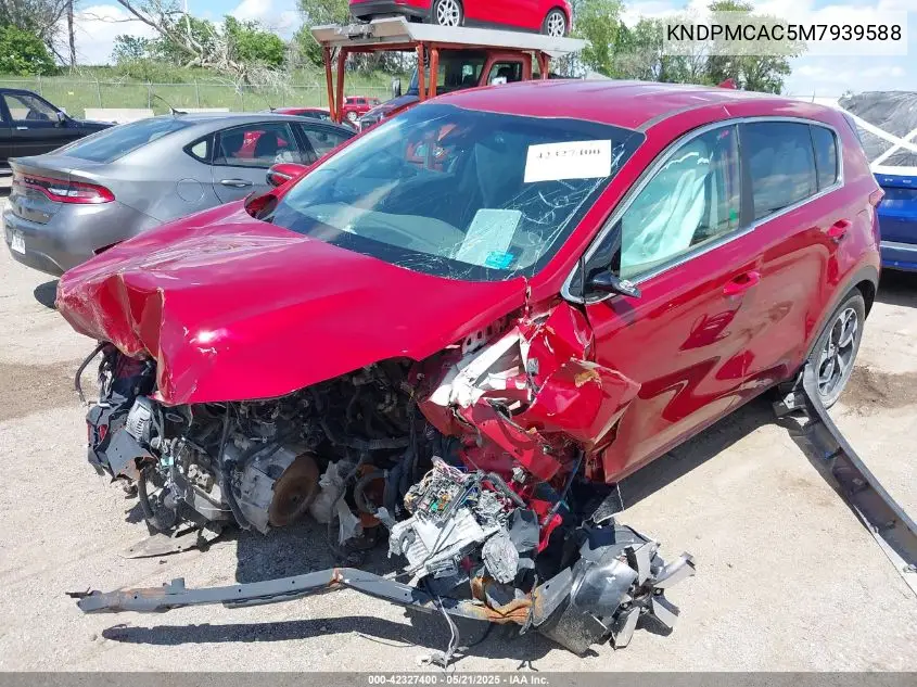 KNDPMCAC5M7939588 2021 Kia Sportage Lx