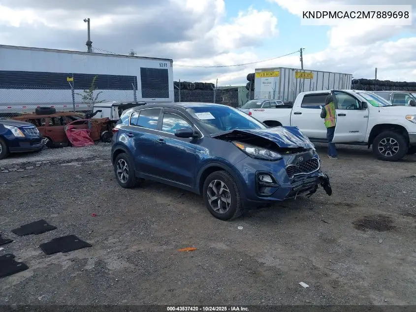 KNDPMCAC2M7889698 2021 Kia Sportage Lx