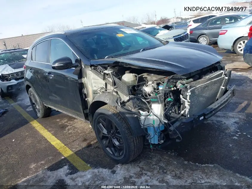 KNDP6CAC9M7843697 2021 Kia Sportage S