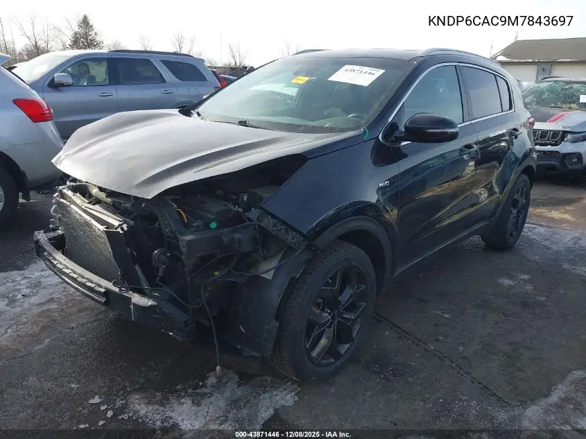KNDP6CAC9M7843697 2021 Kia Sportage S