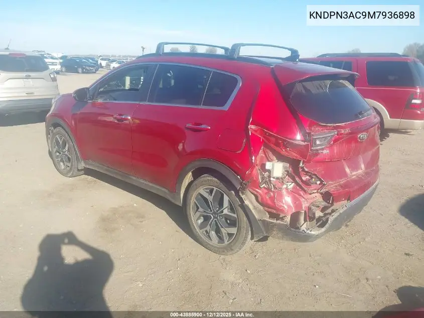 KNDPN3AC9M7936898 2021 Kia Sportage Ex