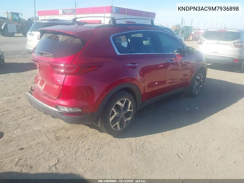 KNDPN3AC9M7936898 2021 Kia Sportage Ex