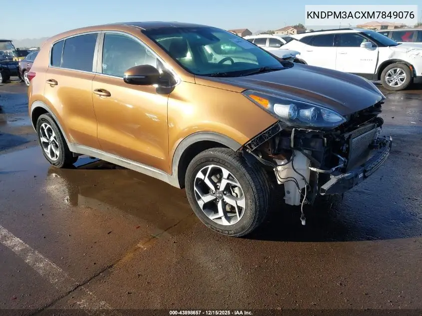 KNDPM3ACXM7849076 2021 Kia Sportage Lx