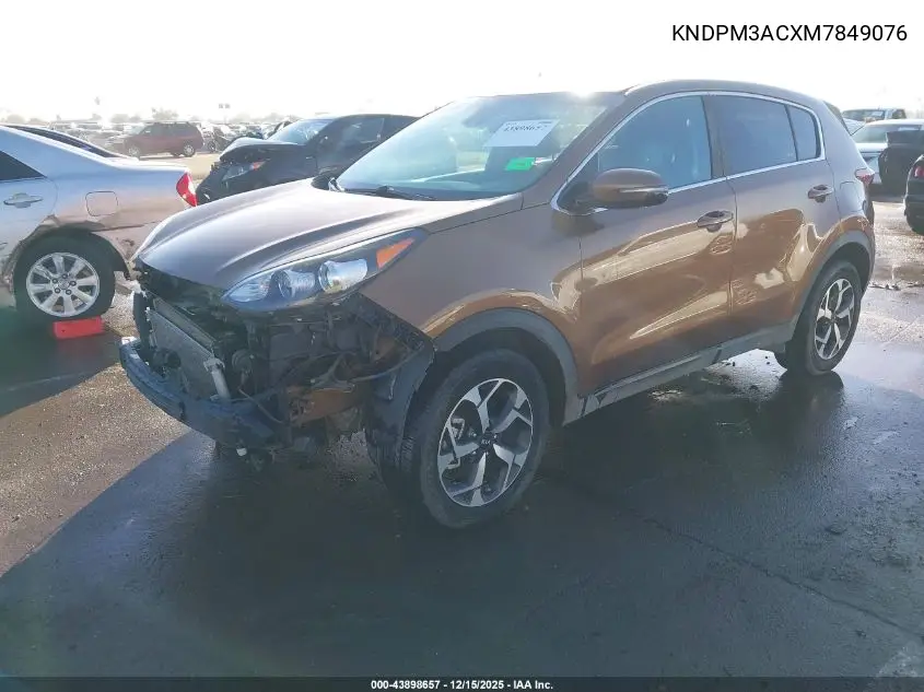 KNDPM3ACXM7849076 2021 Kia Sportage Lx