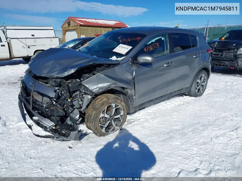 KNDPMCAC1M7945811 2021 Kia Sportage Lx