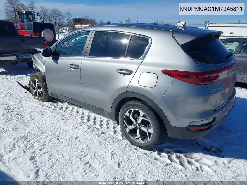KNDPMCAC1M7945811 2021 Kia Sportage Lx