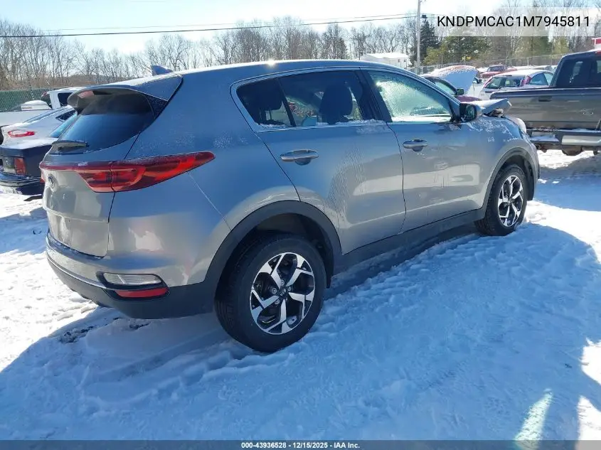 KNDPMCAC1M7945811 2021 Kia Sportage Lx