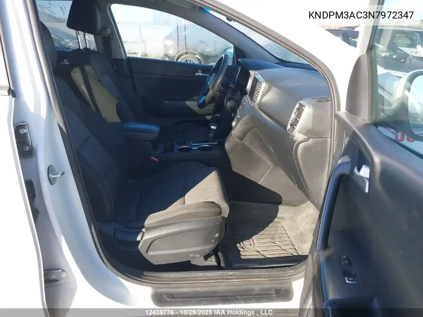 KNDPM3AC3N7972347 2022 Kia Sportage Lx