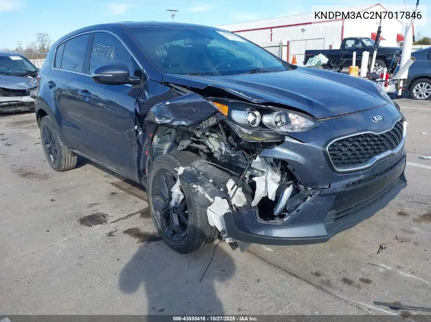 KNDPM3AC2N7017846 2022 Kia Sportage Lx