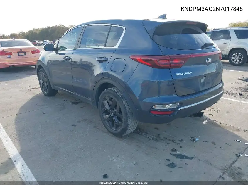 KNDPM3AC2N7017846 2022 Kia Sportage Lx