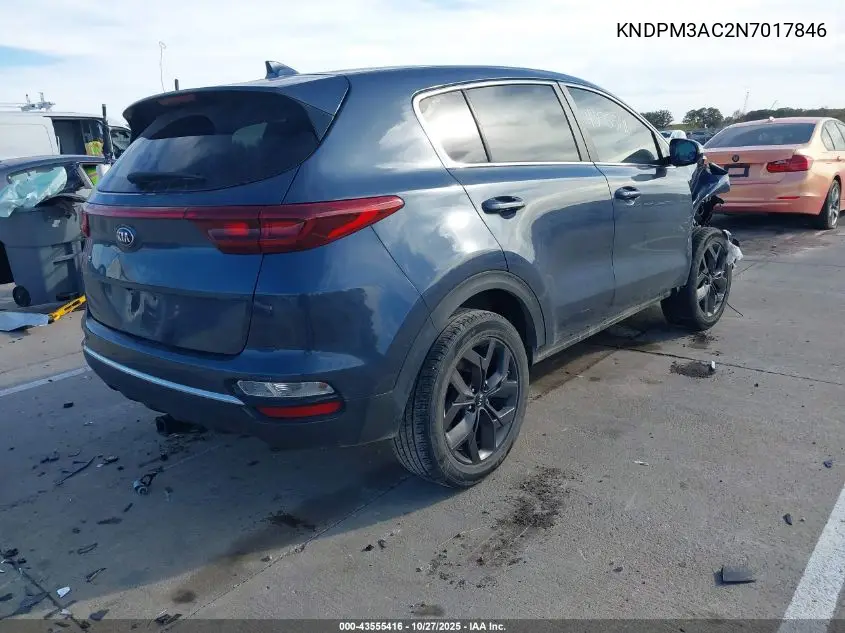 KNDPM3AC2N7017846 2022 Kia Sportage Lx