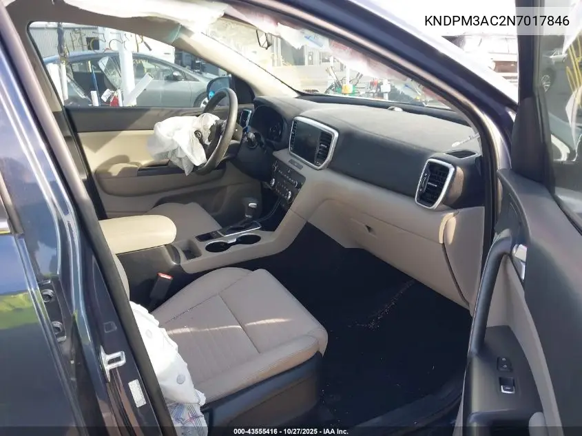 KNDPM3AC2N7017846 2022 Kia Sportage Lx