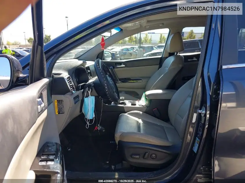 KNDPNCAC1N7984526 2022 Kia Sportage Ex