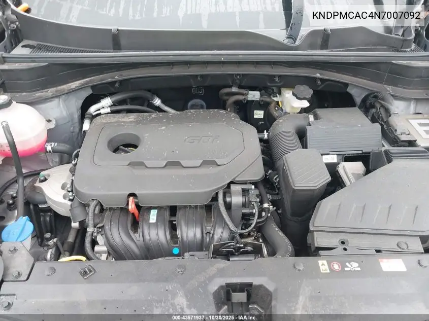 KNDPMCAC4N7007092 2022 Kia Sportage Lx