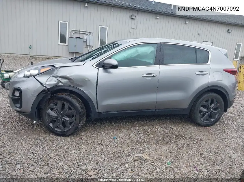 KNDPMCAC4N7007092 2022 Kia Sportage Lx