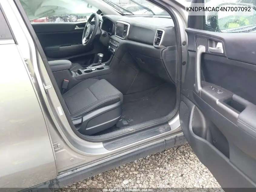 KNDPMCAC4N7007092 2022 Kia Sportage Lx
