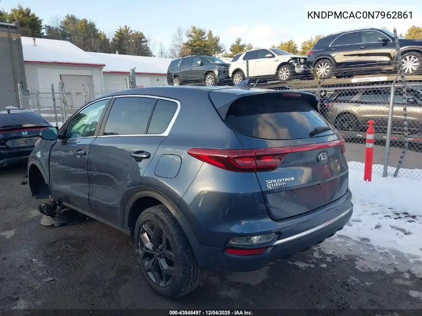 KNDPMCAC0N7962861 2022 Kia Sportage Lx