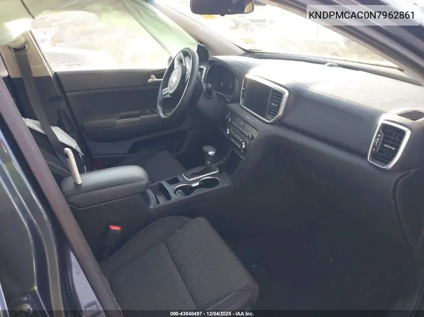 KNDPMCAC0N7962861 2022 Kia Sportage Lx