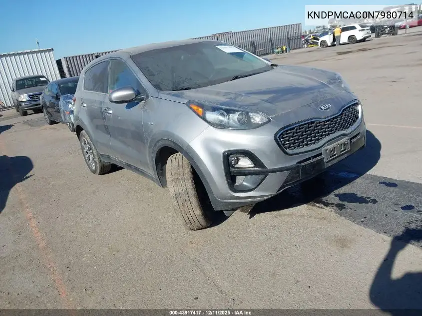 KNDPMCAC0N7980714 2022 Kia Sportage Lx