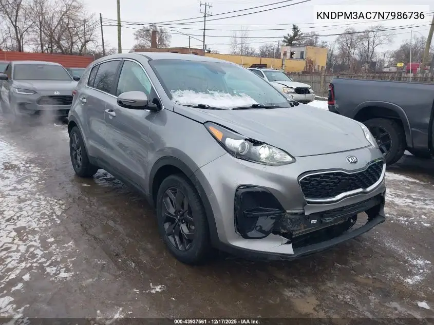 KNDPM3AC7N7986736 2022 Kia Sportage Lx