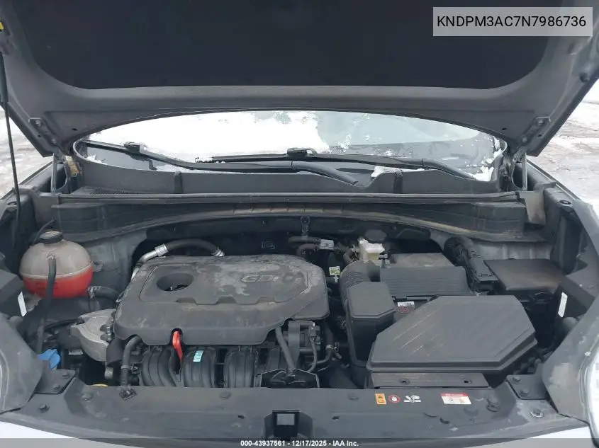 KNDPM3AC7N7986736 2022 Kia Sportage Lx