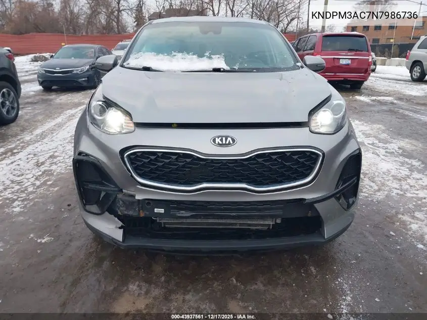 KNDPM3AC7N7986736 2022 Kia Sportage Lx