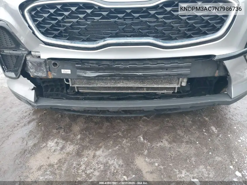 KNDPM3AC7N7986736 2022 Kia Sportage Lx