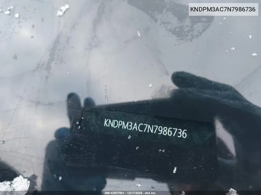 KNDPM3AC7N7986736 2022 Kia Sportage Lx