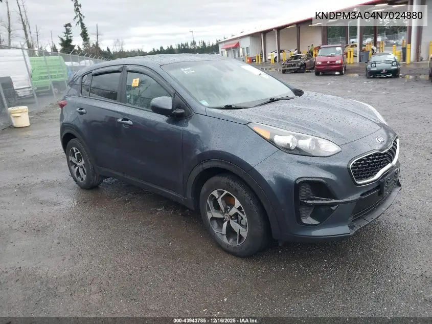 KNDPM3AC4N7024880 2022 Kia Sportage Lx