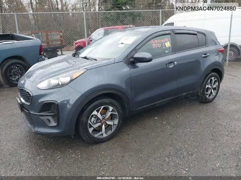 KNDPM3AC4N7024880 2022 Kia Sportage Lx