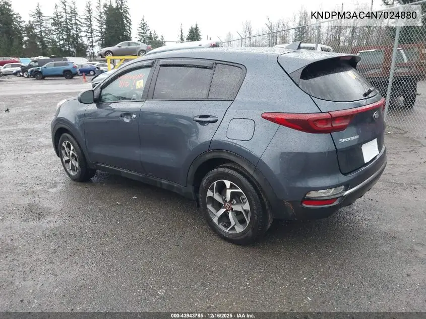 KNDPM3AC4N7024880 2022 Kia Sportage Lx